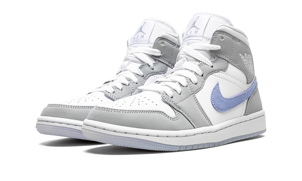Jordan 1 Mid Wolf Gray Aluminum