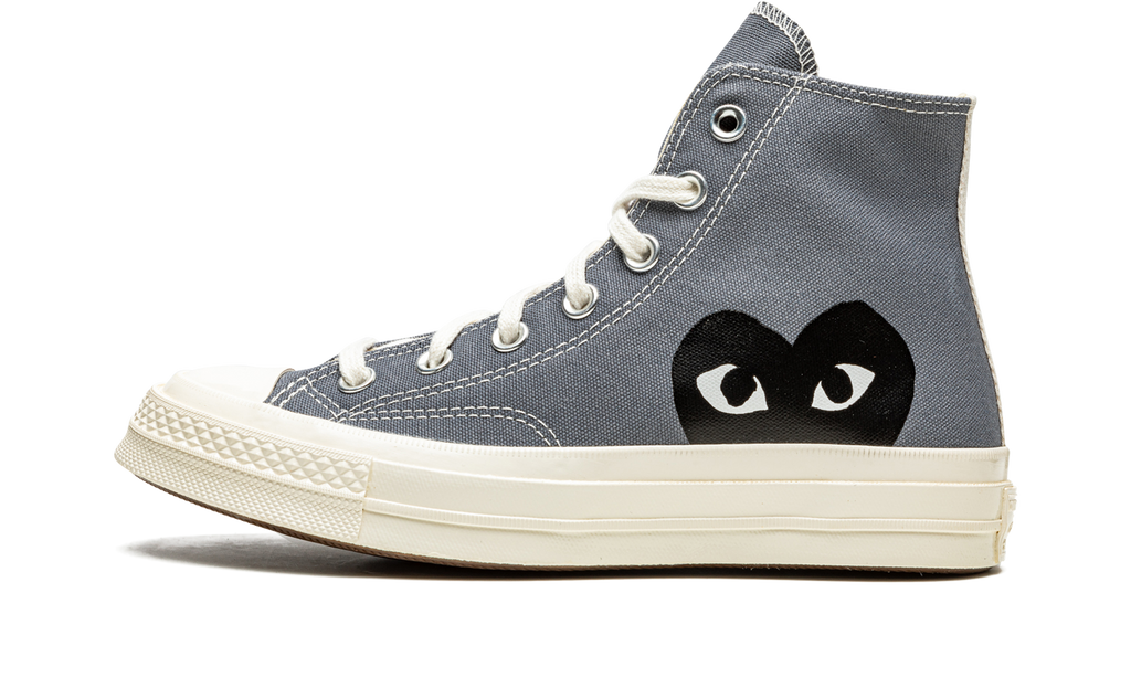 Converse Chuck 70 Hi "CDG Play - Steel Grey"